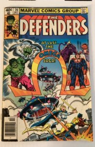 The Defenders #76 Newsstand Edition (1979)