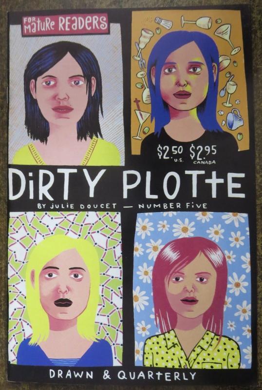 DIRTY PLOTTE by Julie Doucet #5! VF-NM Drawn & Quarterly 1992 SHE'S BACK!