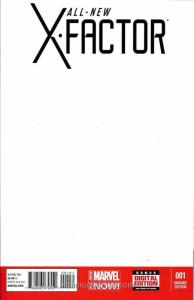 All-New X-Factor #1D VF ; Marvel | Blank Variant