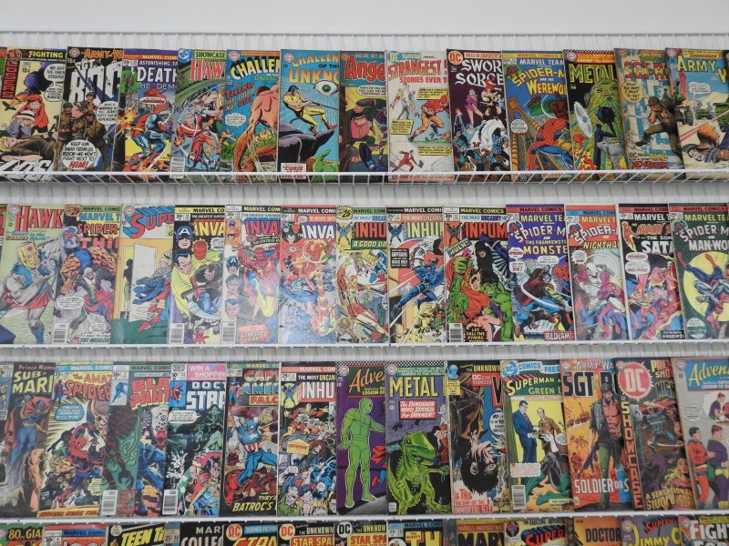 Huge Lot 170+ Silver/Bronze Comics W/ Batman, Marvel Team-Up, +More! See desc
