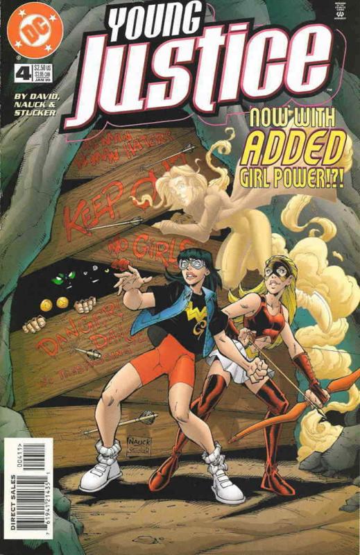 Young Justice #4 VF/NM; DC | save on shipping - details inside