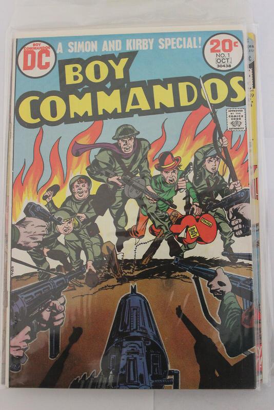 Boy Commandos #1 (Sep-Oct 1973, DC) VF