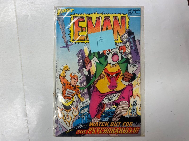 5 E-Man FIRST comic books #1 2 3 4 5 27 KM41