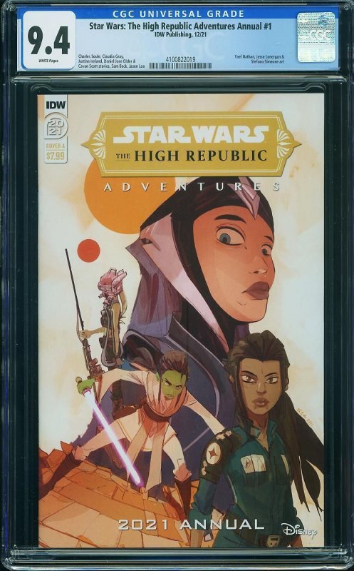 Star Wars: The High Republic Adventures Annual #1 (2021) CGC 9.4 NM