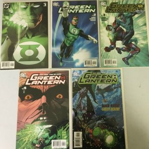 Green Lantern (3rd series) lot:#1-10 8.0 VF #1 is 6.0 FN (2005)