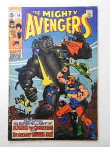 The Avengers #69 (1969) 1st Appearance of Squadron Supreme! Fine- Condition!