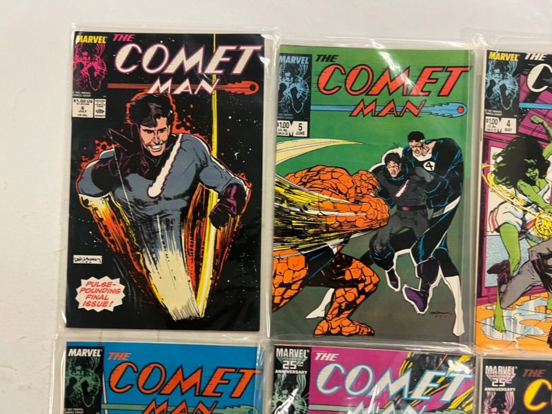 6 The Comet Man Marvel Comic Books # 1 2 3 4 5 6 Avengers Defenders 2 JS60