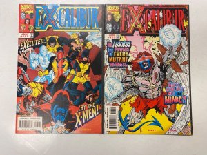 4 Excalibur MARVEL comic books #2 3 122 123 79 KM13