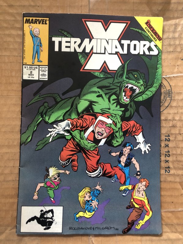 X-Terminators #2 Direct Edition (1988)