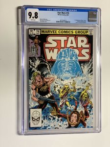 Star Wars 74 cgc 9.8 wp marvel 1983