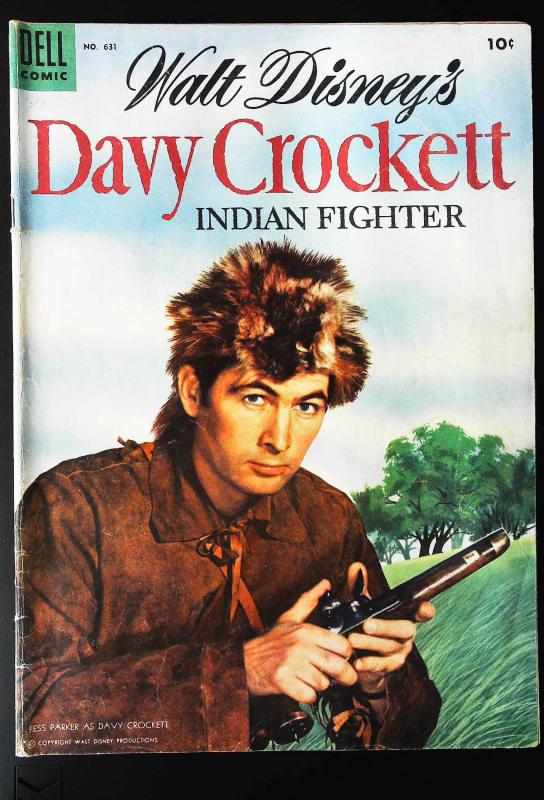 Davy Crockett (May 1955 series) #1, VG+ (Actual scan)