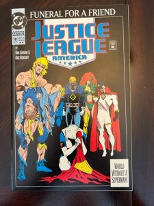 Justice League America #70 Second Printing Variant (1993)
