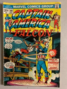 Captain America #168 1st appearance Helmut Zemo 4.0 (1973)