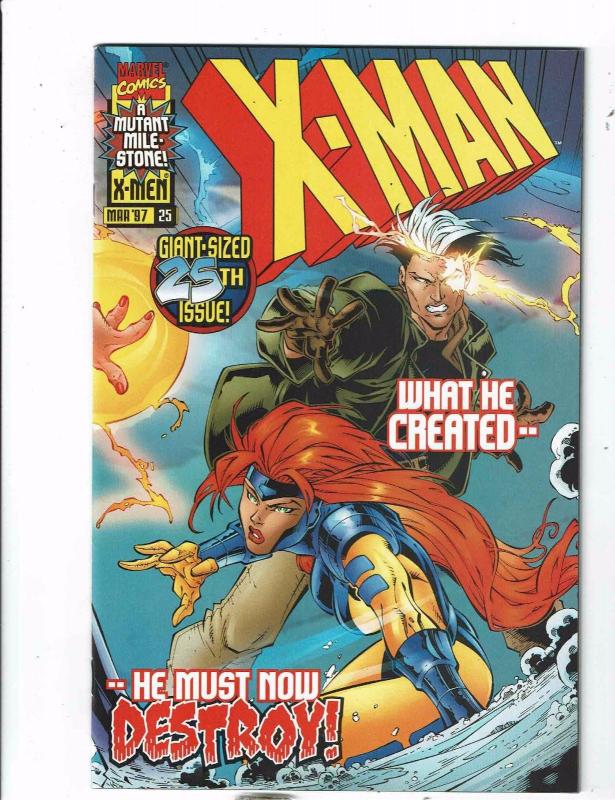 Lot Of 10 X-Man Marvel Comic Books # 21 22 23 24 25 26 27 28 29 30 X-Men J205