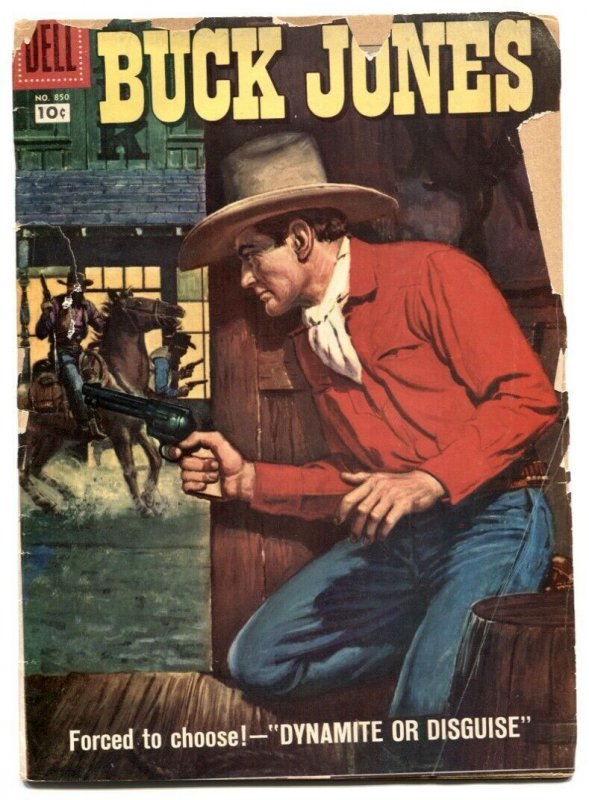 Buck Jones- Four Color Comics #850 1957 G-