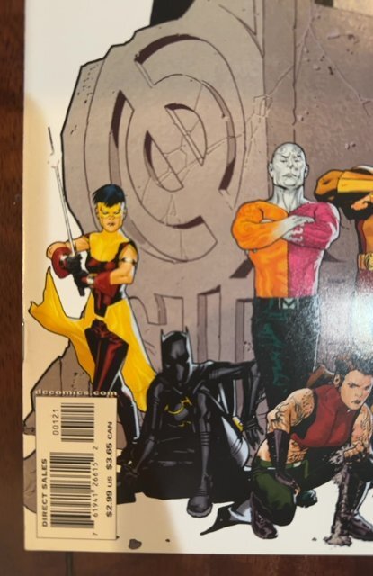 Batman and the Outsiders #1 Sook Cover (2007)