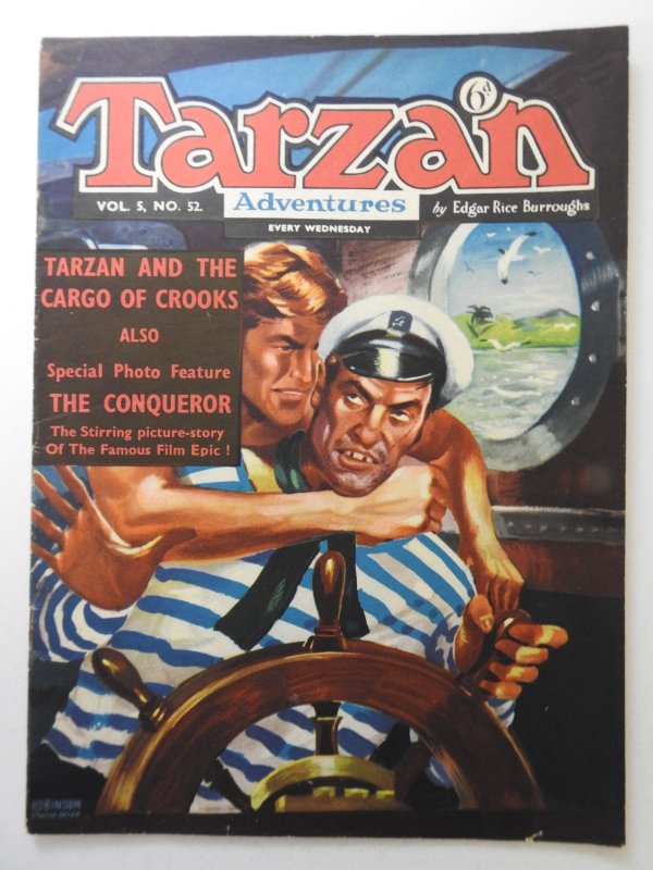 Tarzan Adventures Vol 5 #52 Sharp VG/Fine Condition!