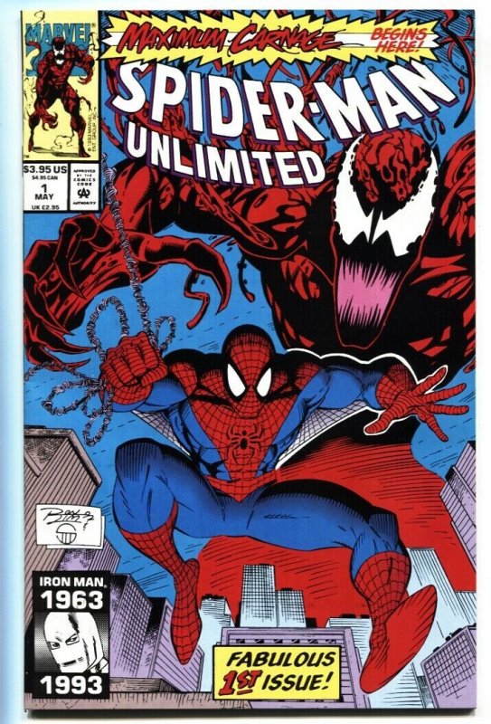 Spider-Man Unlimited #1-First Maximum Carnage-Marvel 1993 VF/NM