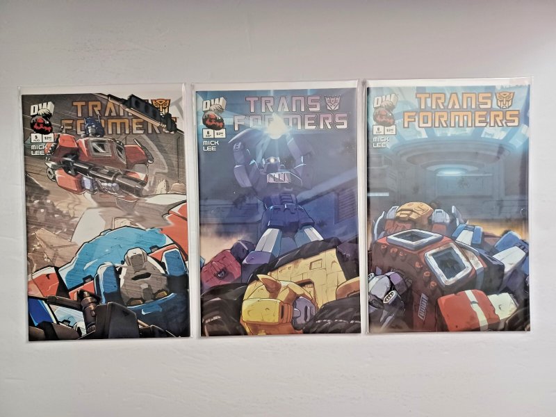 Transformers vol.2 #1 2 3 4 5 & 6 + Variants (10 books) - Dreamwave - 2003 - NM