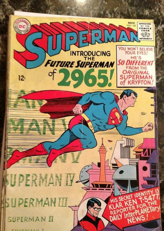 Superman #181 (DC, 1965) FN
