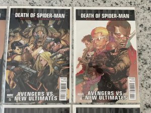 Avengers Vs. New Ultimates #1 2 3 4 5 6 NM Marvel Comics Death Spider Man 6 CH23