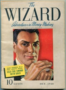 PULP:  The Wizard Pulp #1 October 1940- Cash Gorman- Rare Street & Smith FN