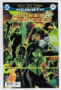 GREEN LANTERNS (2016 DC) #28 CVR A BRAD WALKER