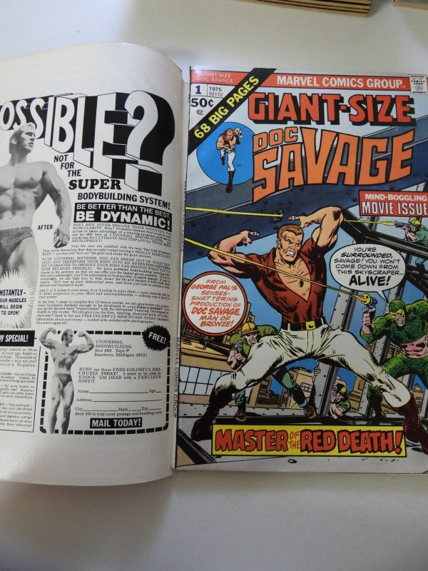 Giant-Size Doc Savage (1975) Double Cover See Description