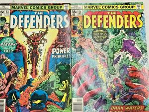 DEFENDERS#42-56 VF LOT 1976 (14 BOOKS) MARVEL BRONZE AGE COMIC