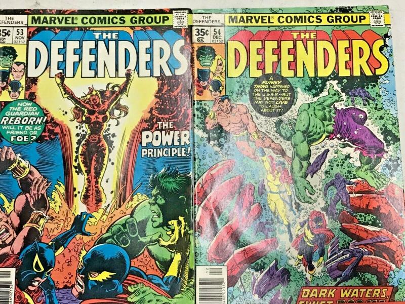 DEFENDERS#42-56 VF LOT 1976 (14 BOOKS) MARVEL BRONZE AGE COMIC
