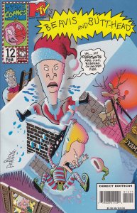 Beavis And Butt-Head #12 FN ; Marvel | Christmas