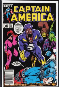 Captain America #315 (1986) Captain America