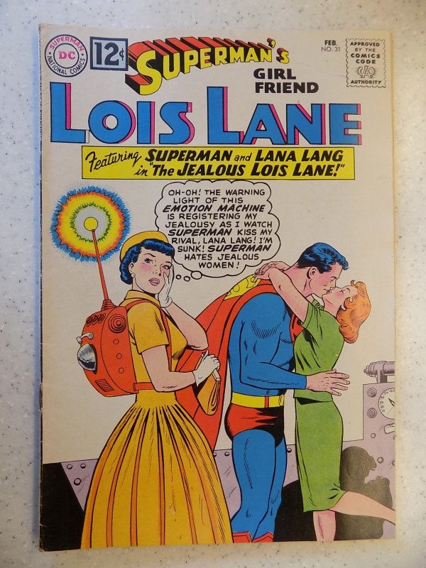 LOIS LANE # 31 DC SILVER SUPERMAN ACTION ADVENTURE