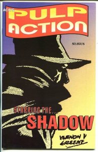 PULP ACTION #2-SHADOW COMIC STRIP REPRINTS-ACG-1999-vf/nm