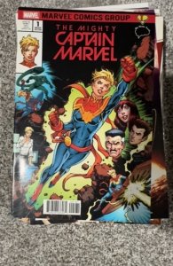 The Mighty Captain Marvel #1 Brain Trust Cover (2017) Captain Marvel 