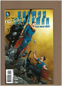 Batman/Superman #2 DC Comics 2013 New 52 Greg Pak & Jae Lee VF/NM 9.0 