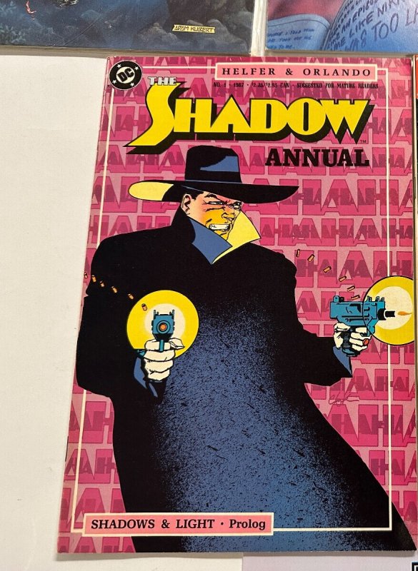 4 DC Comic Books Mr Miracle 13 + HellBlazer 56 + The Shadow 1 + Clash 2 87 CT5