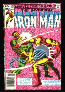 Iron Man #171 VF 8.0 Newsstand Variant