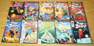 Star Brand #1-19 VF/NM complete series + annual + pitt - marvel new universe set