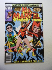 Ms. Marvel #18 (1978) 1st Full App of Mystique! VF- Condition