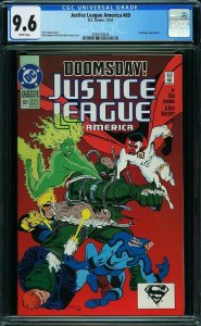 Justice League America #69 (1992) CGC 9.6 NM+