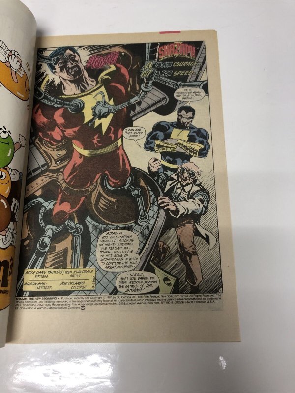 Shazam (1987) # 4 (FN/VF) Canadian Price Variant • CPV • Roy & Dan Thomas • DC