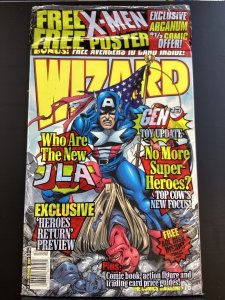 Wizard: The Guide to Comics #76 - Captain America cover SEALED