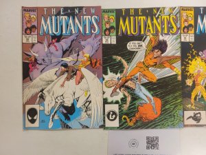 3 The New Mutants Marvel Comic Books #54 55 56 11 TJ44