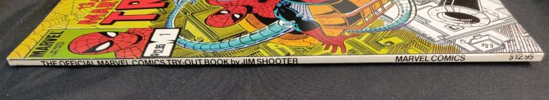 1983 Official Marvel Comics Try-Out Book By Jim Shooter (9.2 ob) Unused