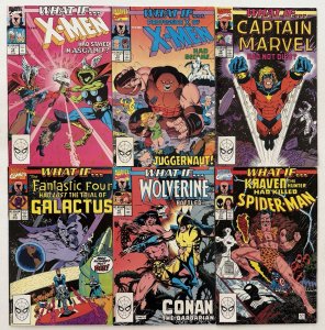 What If #12,13,14,15,16,17 1990 Series 2 Lot NM Juggernaut Wolverine Kraven