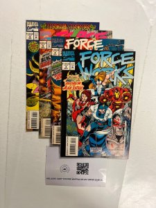 4 Force Work Marvel Comic Books # 3 4 5 6 Avengers Defenders Thor Hulk 20 JS59