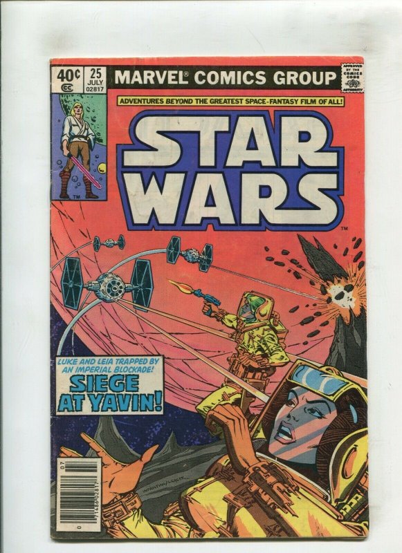 STAR WARS #25 (4.5) SIEGE AT YAVIN!! 1979 