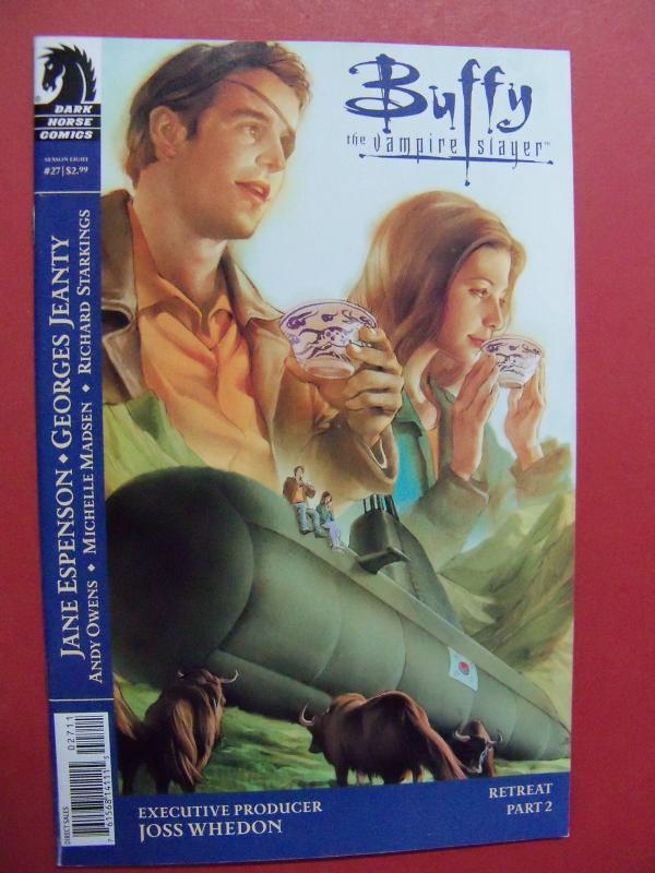 BUFFY THE VAMPIRE SLAYER #27 ART COVER RETREAT  (9.4 or better) DARK HORSE