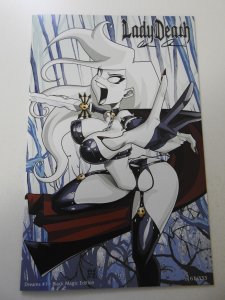 Lady Death: Dreams #1 Black Magic Edition NM Condition! Signed W/ COA!